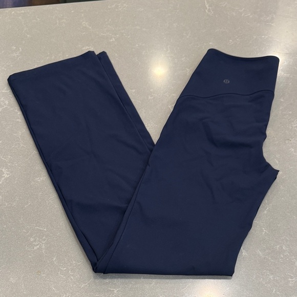 lululemon athletica Pants - lululemon athletica Dark Navy High-Waist Trouser Style Leggings
